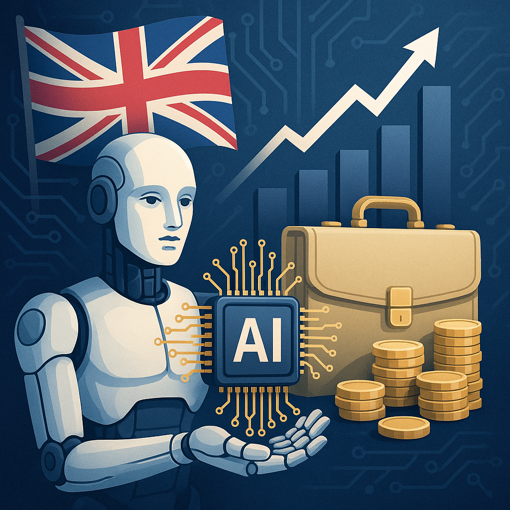 ब्रिटेन सरकार ने एआई निवेश योजनाओं की अगली लहर की रूपरेखा तैयार की