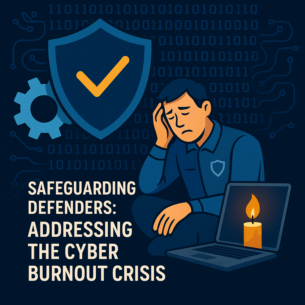 रक्षकों की सुरक्षा साइबर बर्नआउट संकट का समाधान